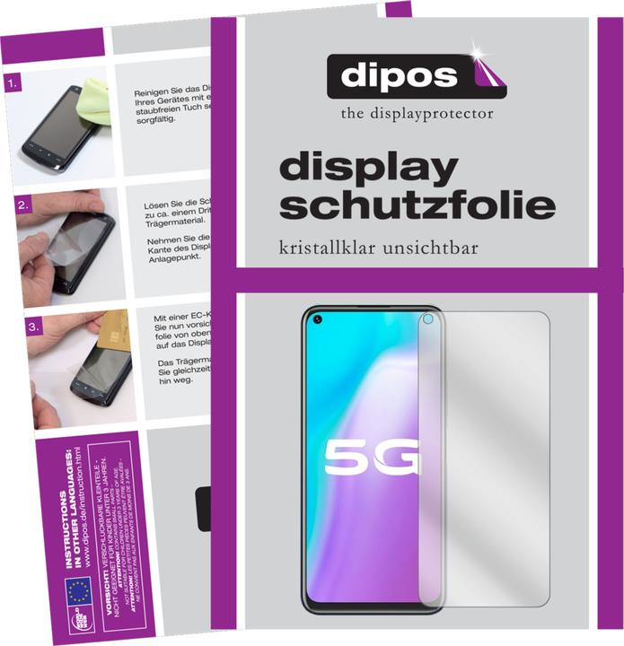 Produktbild Dipos Displayschutzfolie Crystalclear (Vivo Z5x)