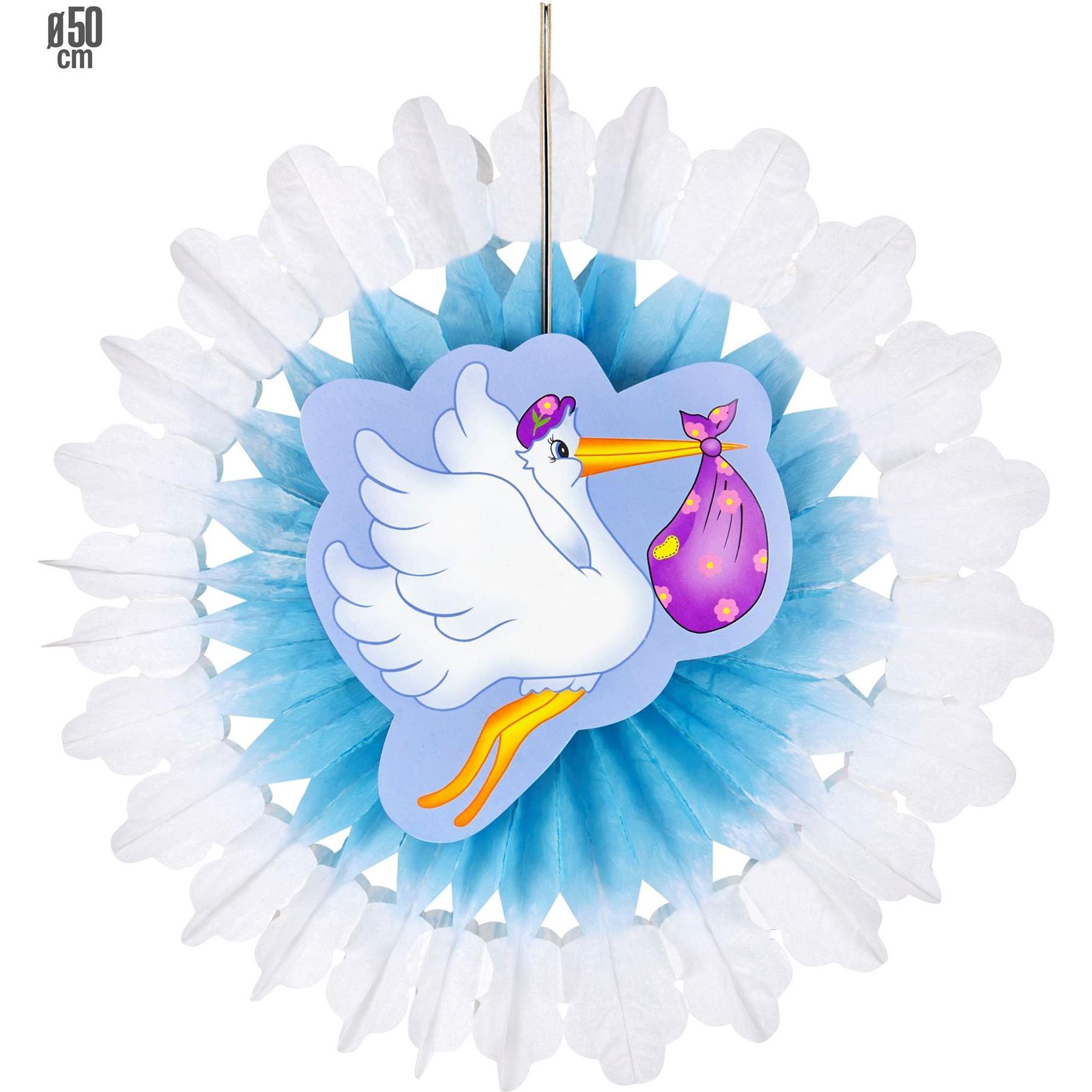 Folat Ventilator Ooievaar Blauw (1 Pcs.)