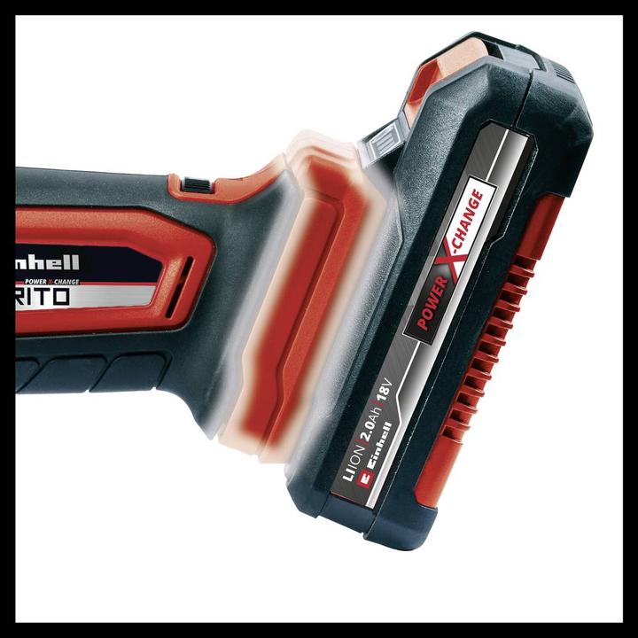 Actual product image Einhell Set bestehend aus PXC Akku-Multifunktionswerkzeug Power X-Change VARRITO und