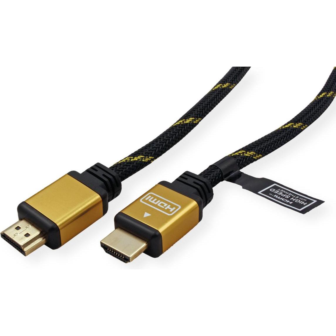 Roline Giallo Hdmi (Typ A) — Hdmi (Typ A) (20 M), Cavo Video,