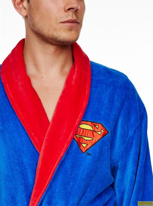 Actual product image Robes DC Comics Superman fleece bathrobe (One size)