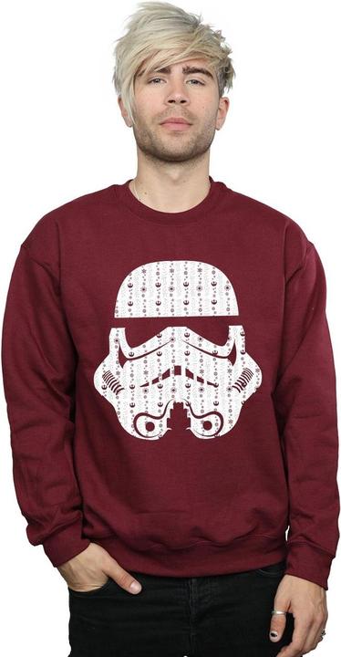 Immagine prodotto Star Wars Christmas Stormtrooper Helmet Felpa Uomo (S)