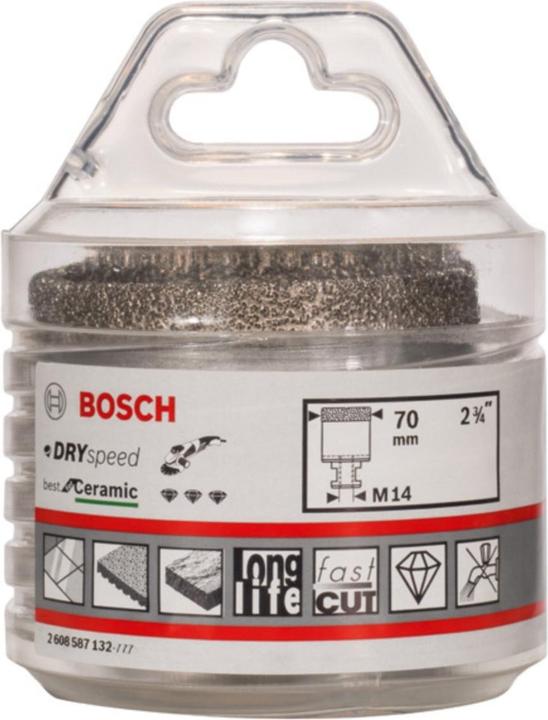 Produktbild Bosch Professional Zubehör PRO Core Cutter dry, 70 x 35 x 22,23 mm (70 mm)