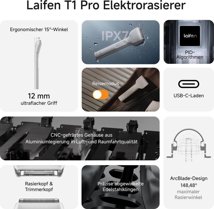 Productafbeelding Laifen T1 Pro SIL