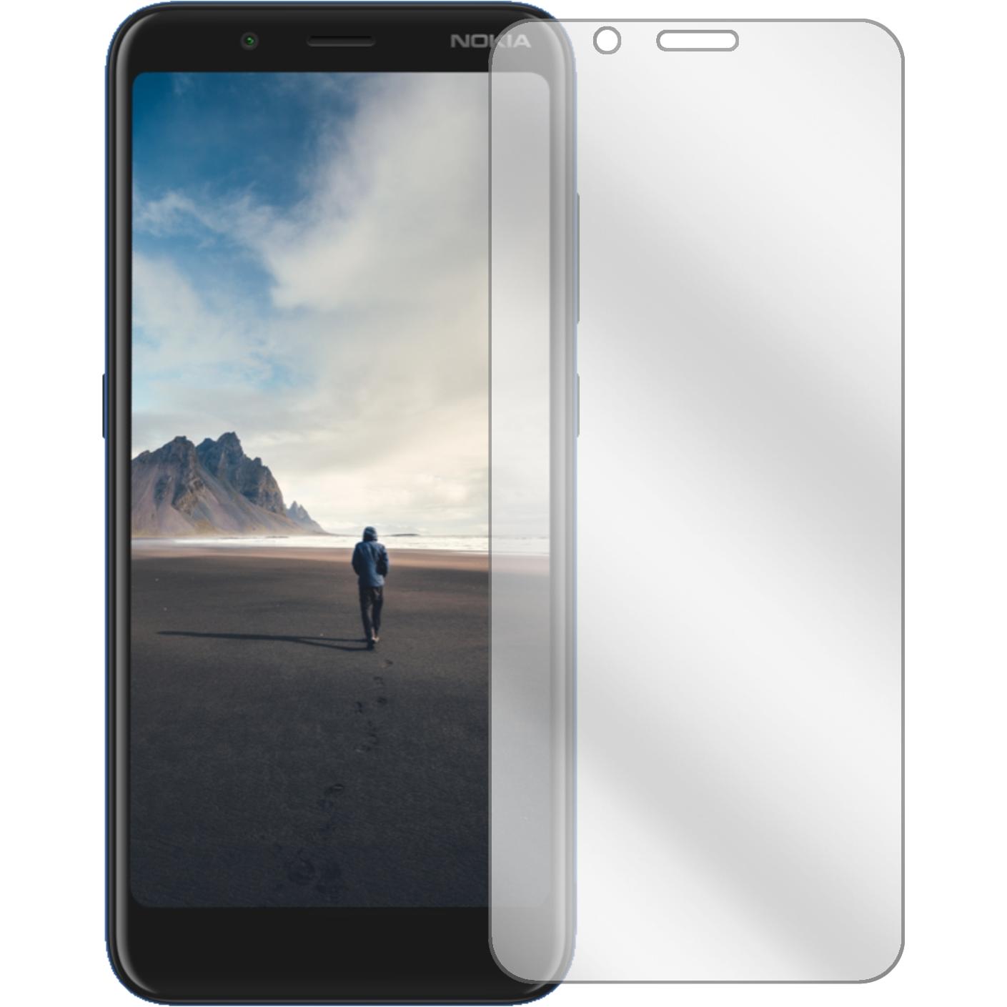Thumbnail - Dipos Displayschutzfolie Crystalclear (2 Stück, Nokia C2 Tava), Smartphone Schutzfolie, Transparent
