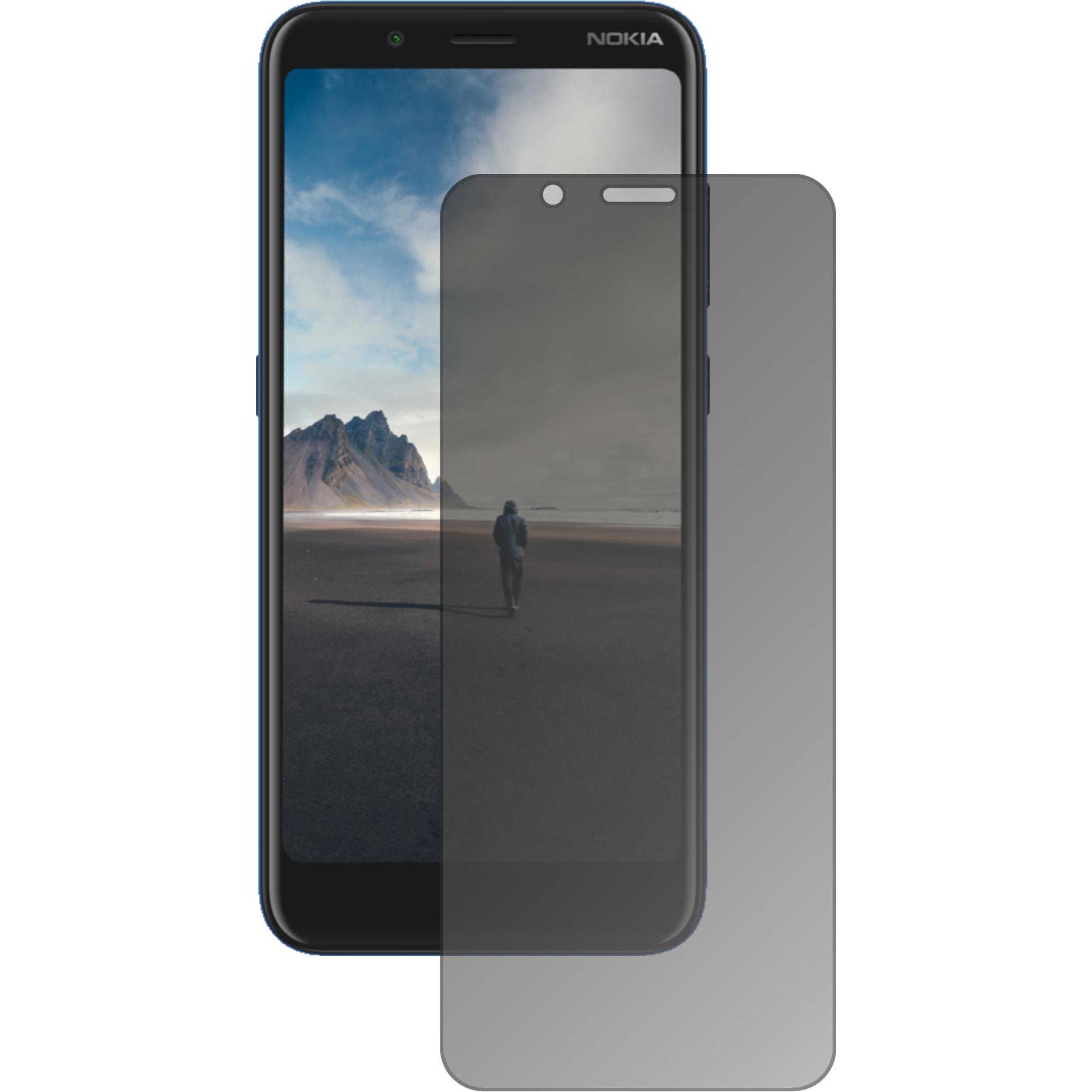 Thumbnail - Dipos Blickschutzfolie 4-Way Privacy (1 Stück, Nokia C2 Tava), Smartphone Schutzfolie, Transparent