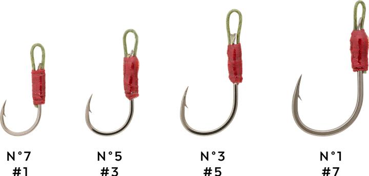 Actual product image Caperlan Hook Assist Hook ASHK Trout fishing