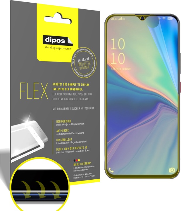 Produktbild Dipos Displayschutzfolie Full-Cover 3D (2 Stück, Coolpad Cool10)
