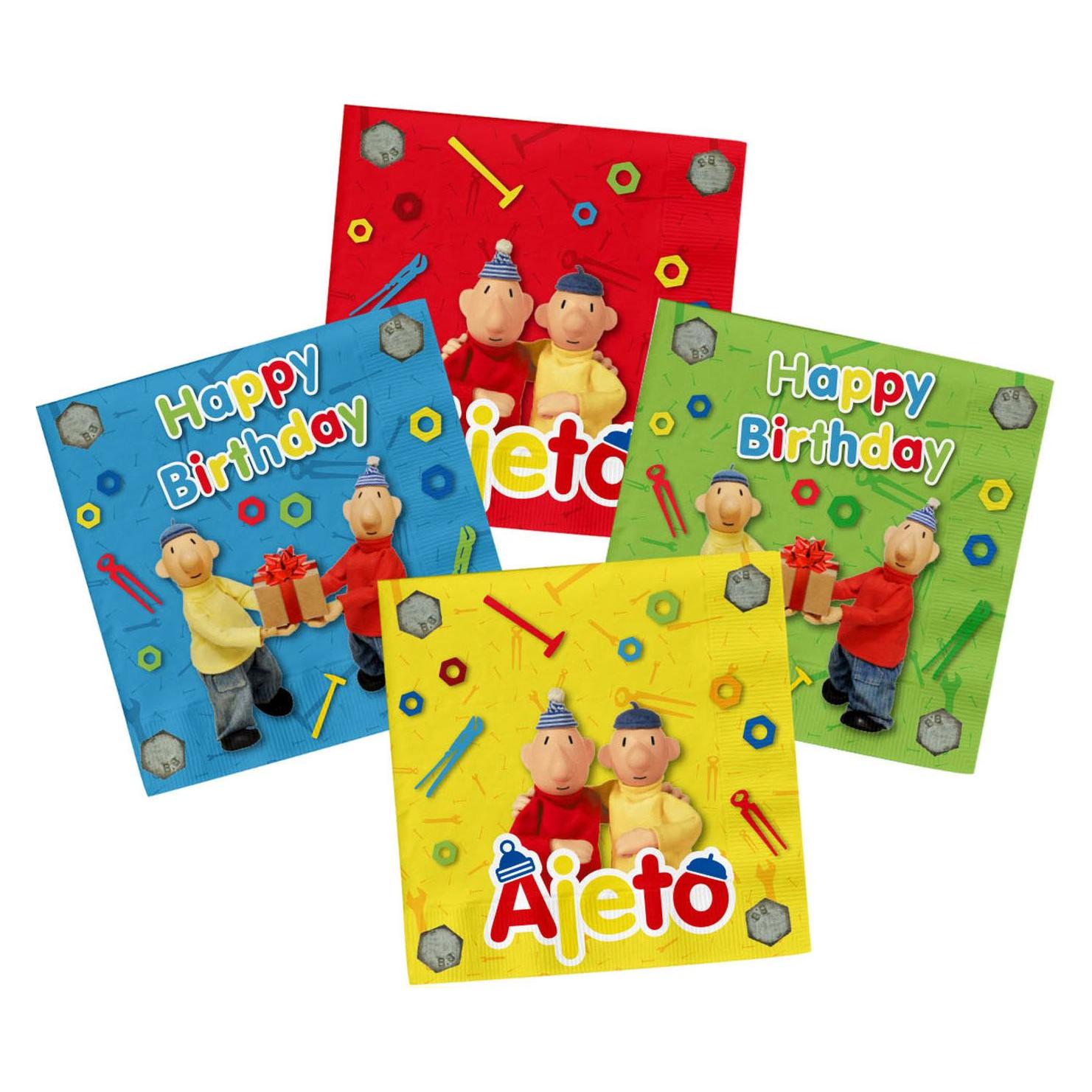 Folat, Servetten, Neighbor (20 Pcs., 33 X 33 cm)