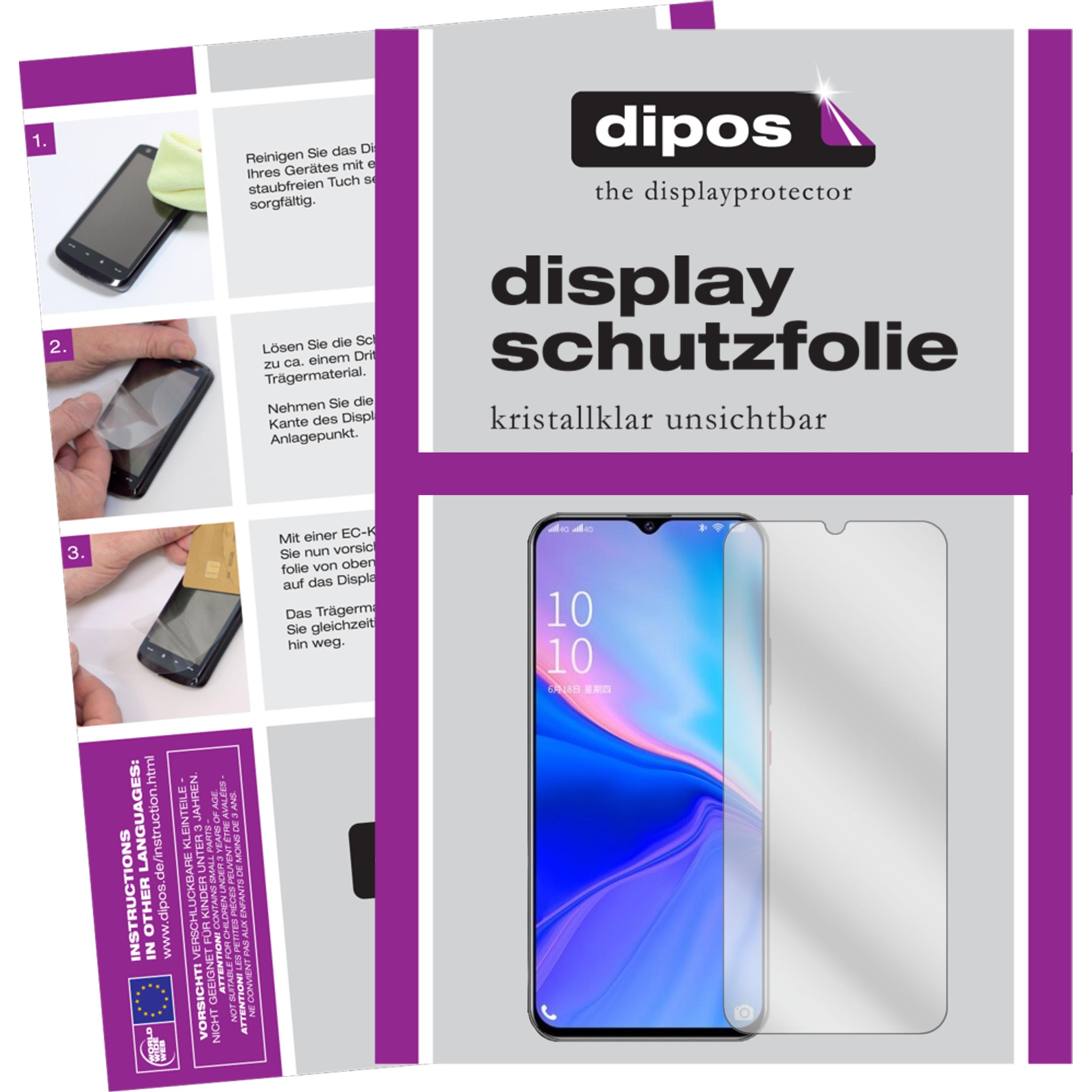Dipos Displayschutzfolie Crystalclear (6 Stück, Coolpad Cool10), Smartphone Schutzfolie, Transparent