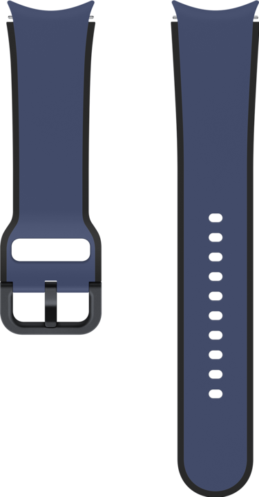 Produktbild Samsung Sportarmband Two-tone Sport Band Navy Blue (Fluoroelastomer, Galaxy Watch 4, Galaxy Watch 5 Pro)