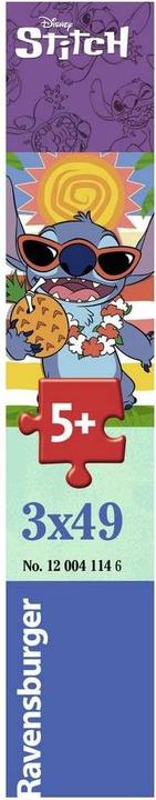 Immagine prodotto Ravensburger Puzzle per bambini - 12004114 Disney Stitch - Puzzle per bambini dai 5 anni in su, con 3x49 (49 pezzi)