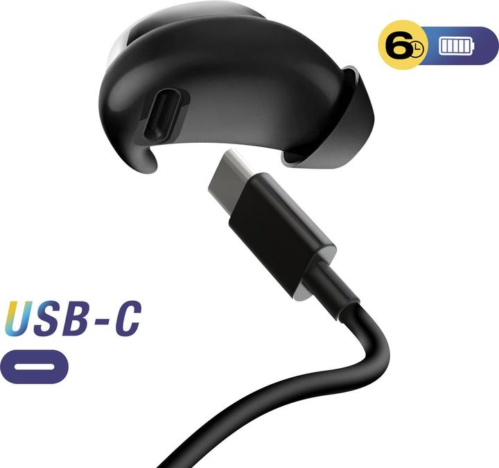 Produktbild Avizar Schlaf Ohrhörer Mono BT ultra dünn ENC (6 h, Kabellos)