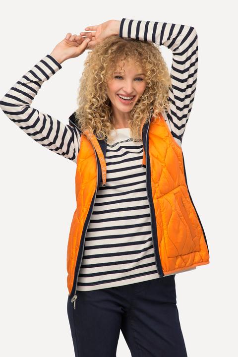 Produktbild Laurasøn Wende-Steppweste, Kapuze, Zipper (S)