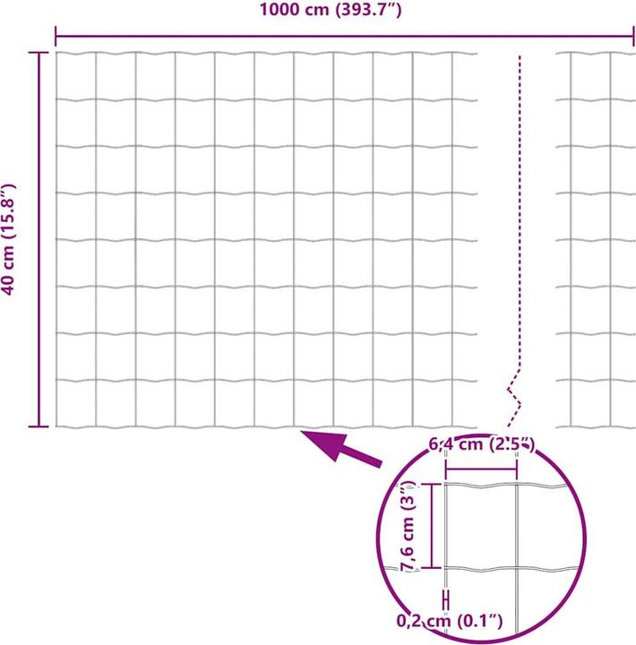 Produktbild vidaXL Eurozaun