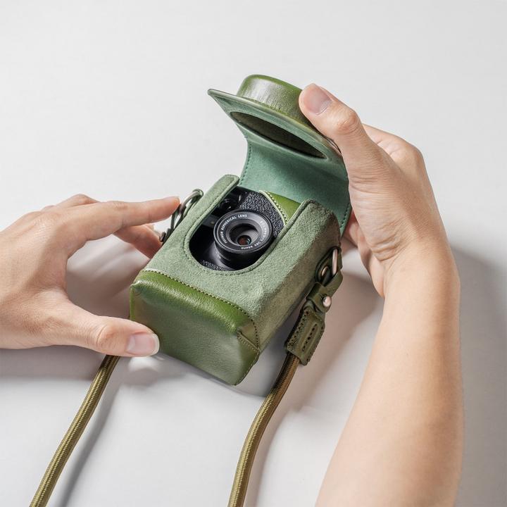 Produktbild SmallRig Leather Case Kit für X half Grün