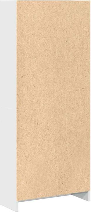 Actual product image vidaXL Bücherregal Hochglanz-Weiss 60x24x143 cm Holzwerkstoff (60 x 24 x 143 cm)
