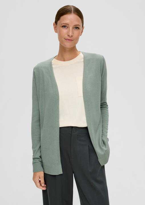 Produktbild s.Oliver Strickjacke Strickjacke aus Viskosemix (36)