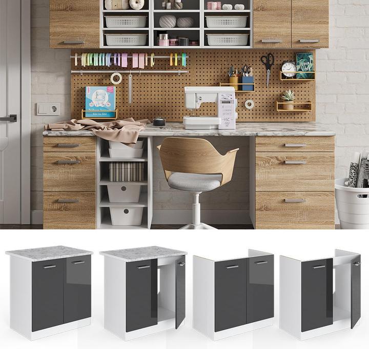 Actual product image Vicco Spülenunterschrank R-Line (80 x 60 x 81.60 cm)