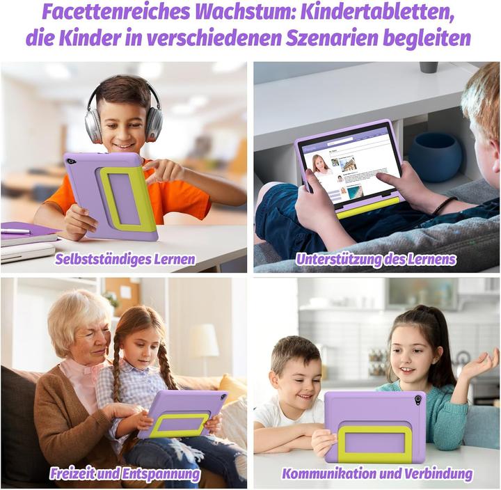 Actual product image Freeski Kinder-Tablet mit Kindersicherung (WLAN only, 10.10", Lilac)