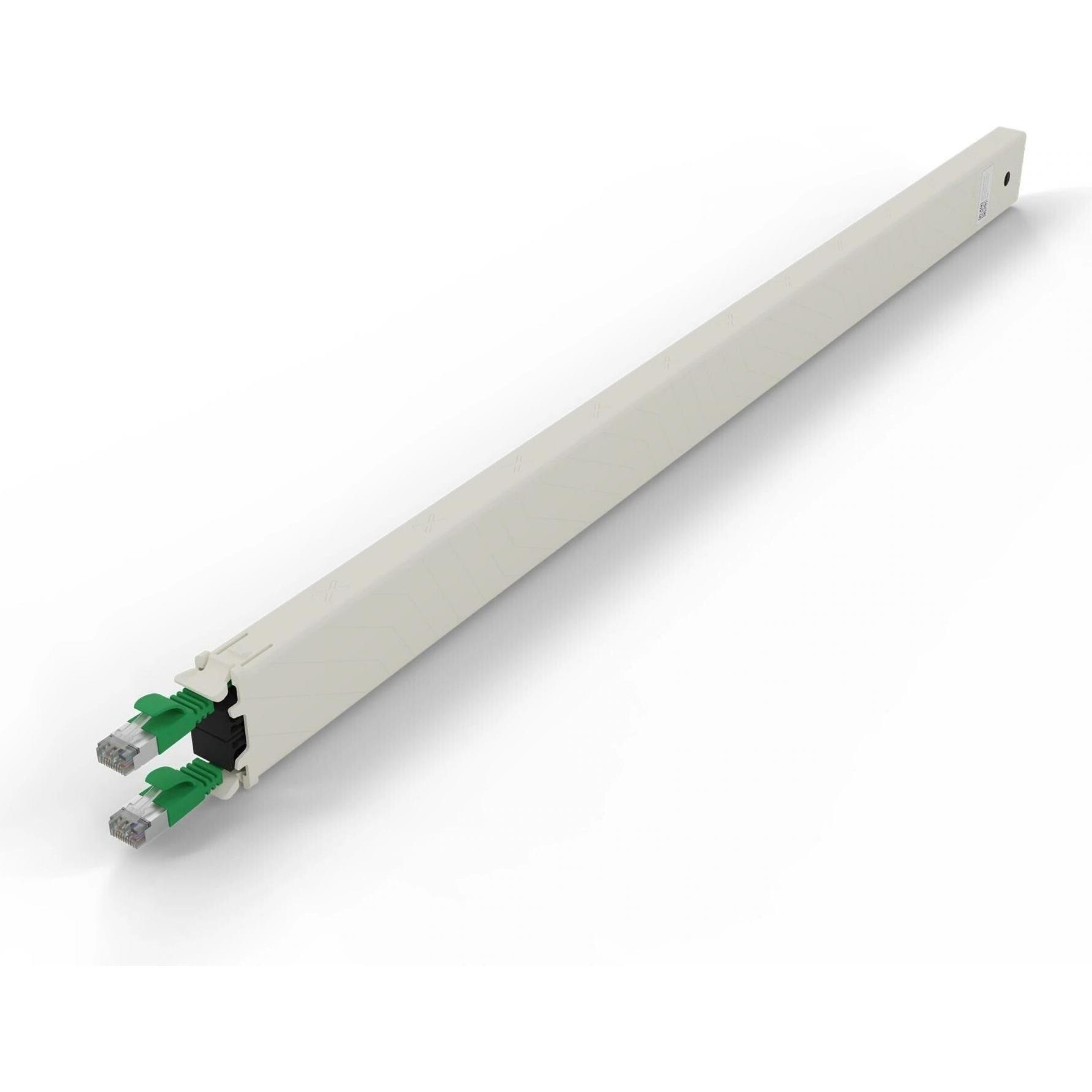 PATCHBOX one / Cassette / 30RU / Cat 6A, STP, 1.8 m, Grün (STP, CAT6a, 1.80 m), Netzwerkkabel