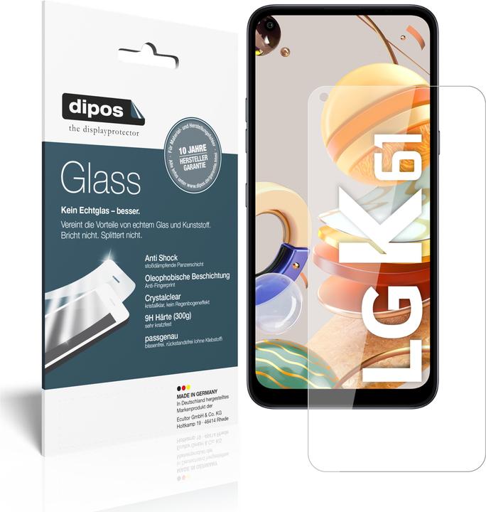 Produktbild Dipos Displayschutz Anti-Shock (LG K61)