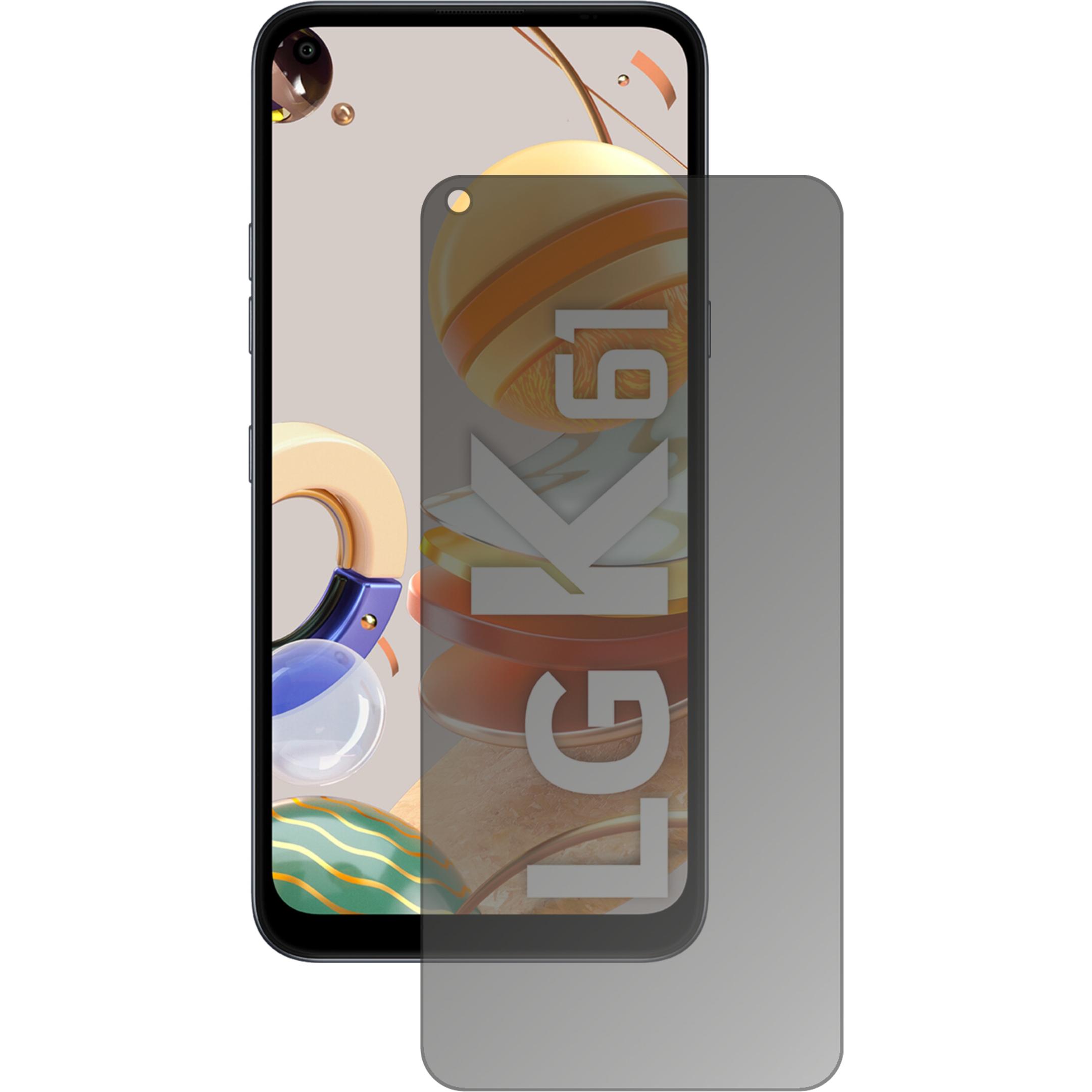 Thumbnail - Dipos Blickschutzfolie 4-Way Privacy (1 Stück, LG K61), Smartphone Schutzfolie, Transparent