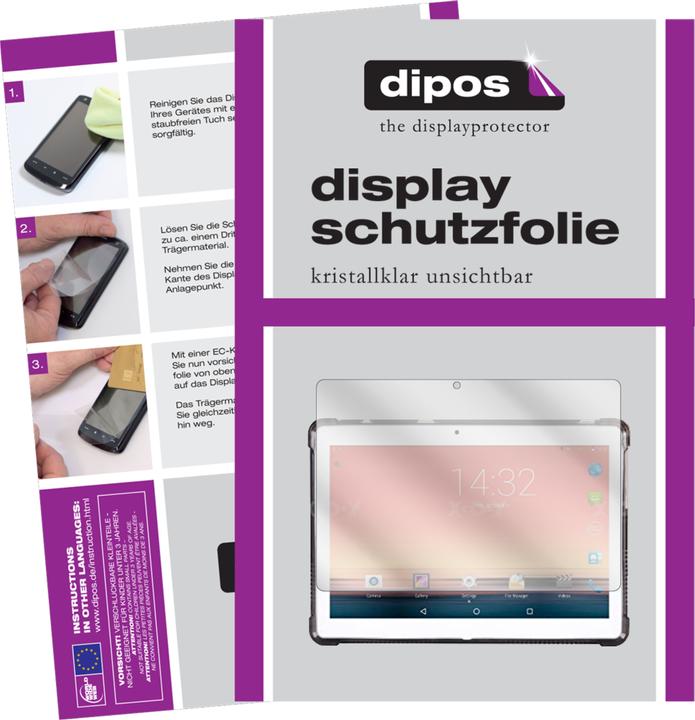 Produktbild Dipos Displayschutzfolie Crystalclear (2 Stück, TB01)