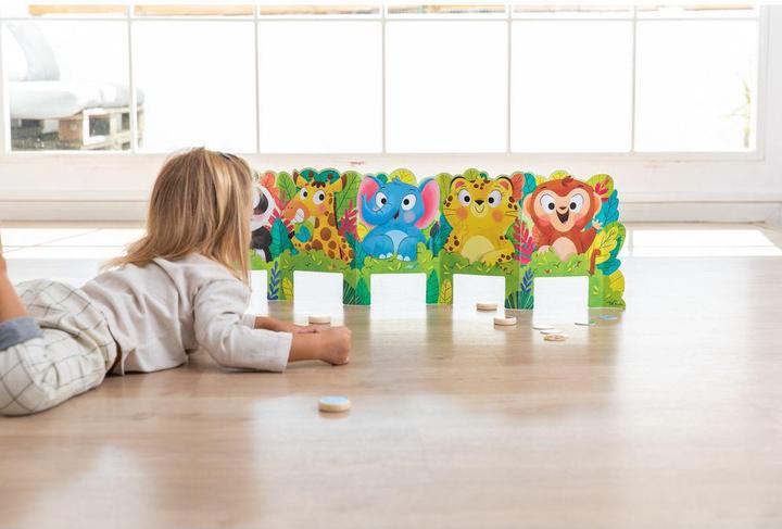 Actual product image Goula Jungle race, d/f/i from 3 years, 2-4 players, 2 games in 1 (French, German, Italian, 2 - 4 Players)