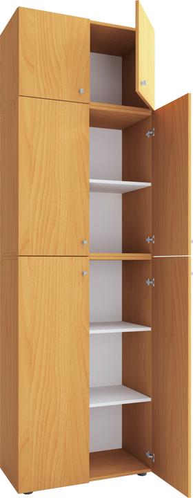 Produktbild VCM Büroschrank Aktenschrank Lona 5-fach Aufsatz (70 x 39 x 223 cm)