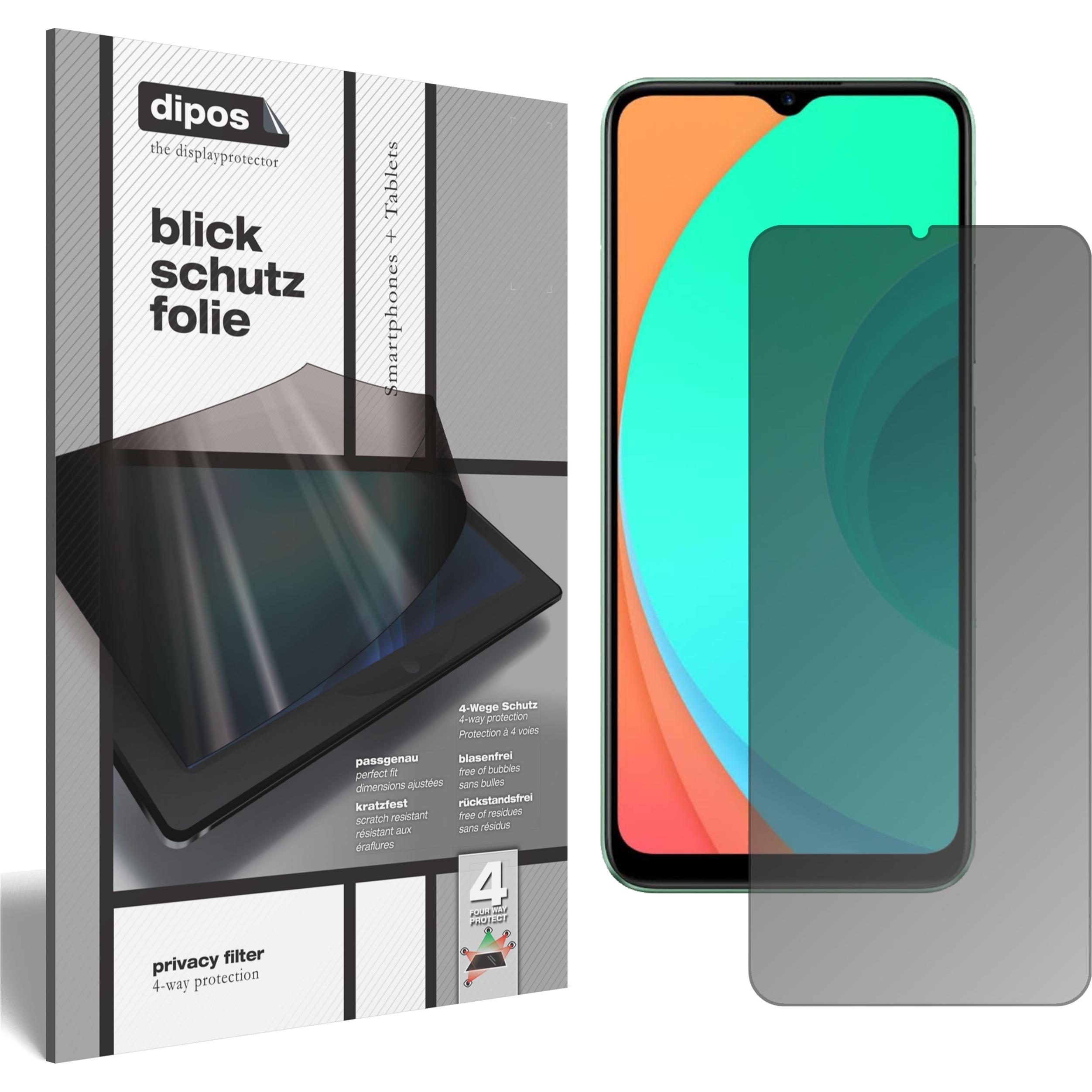 Thumbnail - Dipos Blickschutzfolie 4-Way Privacy (1 Stück, Realme C11), Smartphone Schutzfolie, Transparent
