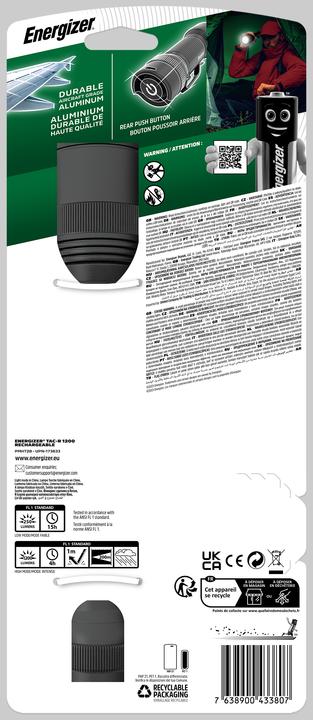 Actual product image Energizer TAC-R 1200 (24.10 cm, 1200 lm)