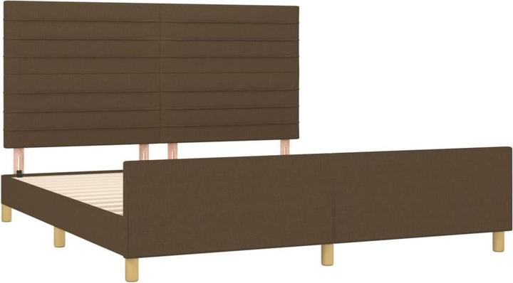 Image du produit vidaXL Bettgestell mit Kopfteil (160 x 200 cm)