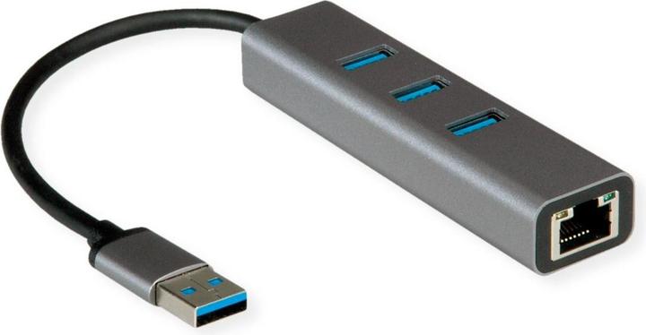 Actual product image Roline USB Hub (USB-A, 4 ports)