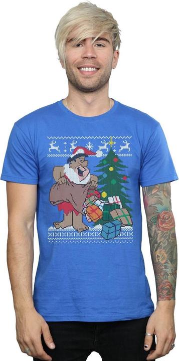 Produktbild The Flintstones Christmas Fair Isle TShirt (M)