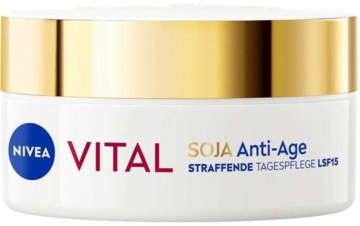 Image du produit NIVEA Vital Soja Anti-Age Soin de Jour Raffermissant SPF 15 (50 ml, Crème 24h, SPF 15)