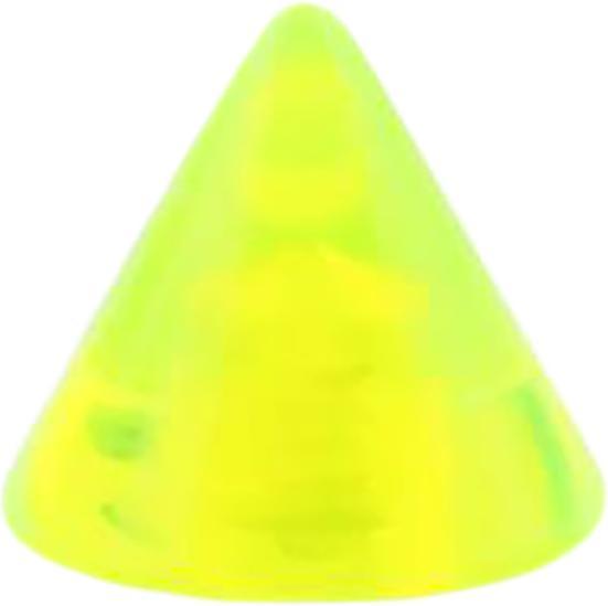 Immagine prodotto Star Piercing Micro Cono verde trasparente (Materiale sintetico, senza ottone)
