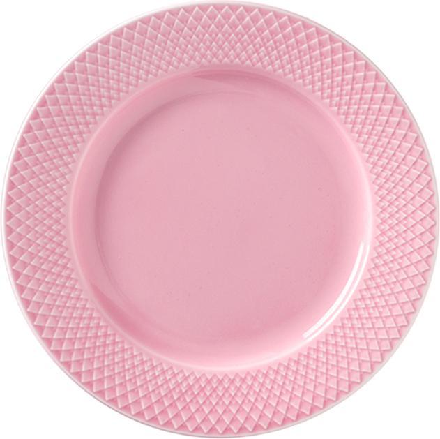 Produktbild Lyngby Rhombe Color Teller flach (1x, 21 cm)
