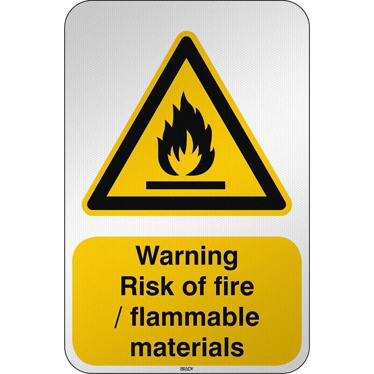 Brady, Sicherheitskennzeichnung, ISO Safety Sign Warning