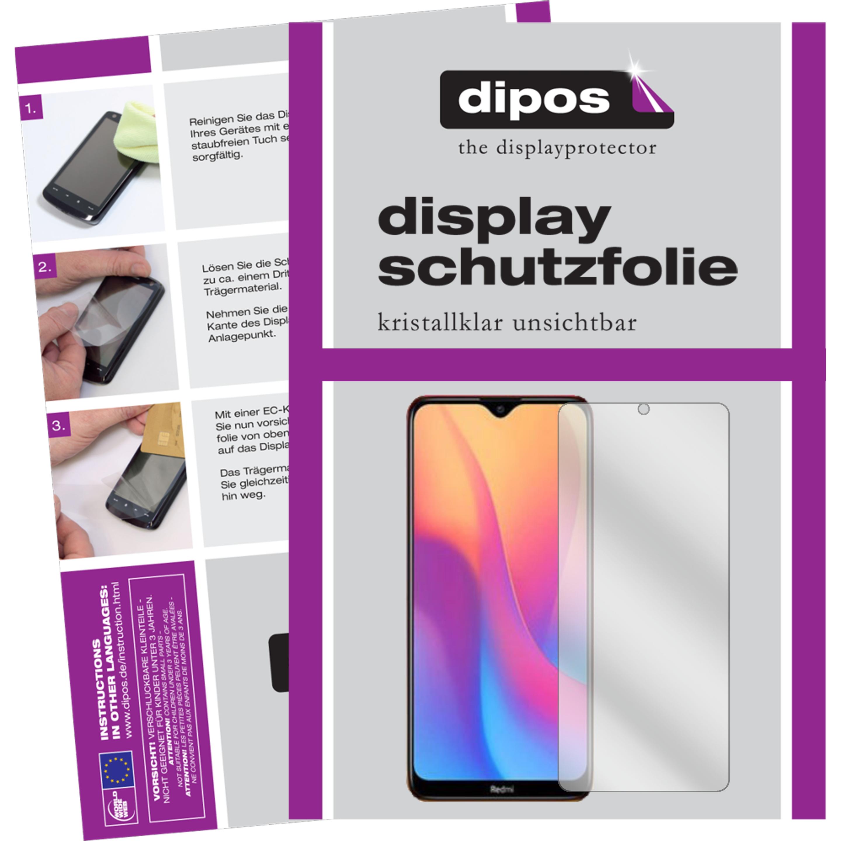 Dipos Displayschutzfolie Crystalclear (6 Stück, Xiaomi Redmi 9C), Smartphone Schutzfolie, Transparent