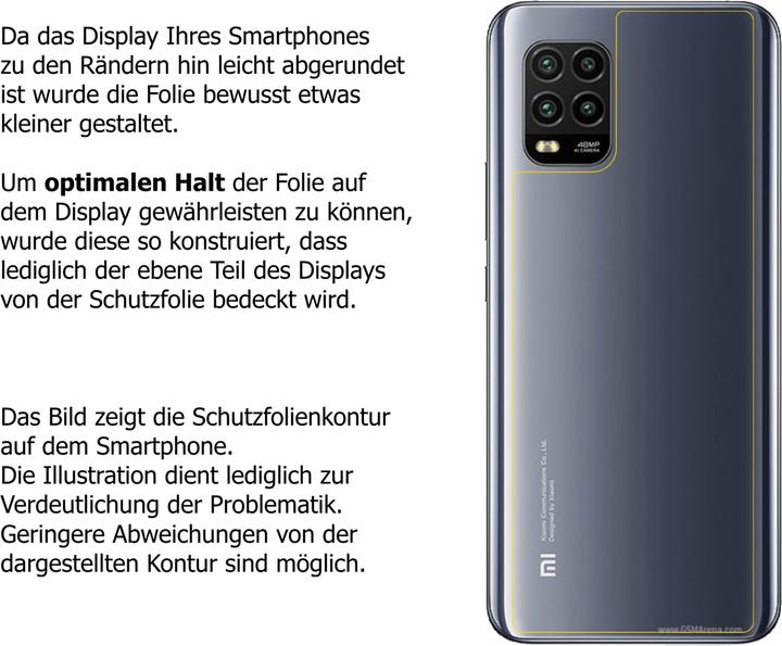 Produktbild Dipos Displayschutzfolie Antireflex (6 Stück, Xiaomi Mi 10 Lite)