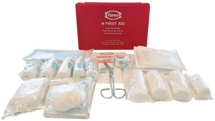 Actual product image Flawa Auto-Apotheke nach DIN 13164 (Car pharmacy)