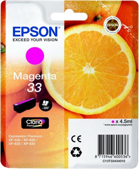 Produktbild Epson Sglpck Magenta 33 Prem.Ink (M)