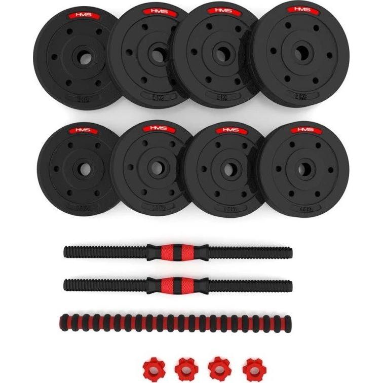 Thumbnail - HMS, Hanteln, (4 x 1.5 kg, 4 x 2 kg)