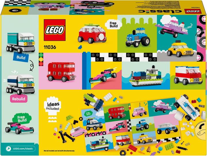 Image du produit LEGO 11036 Véhicules créatifs (11036, LEGO Classic)