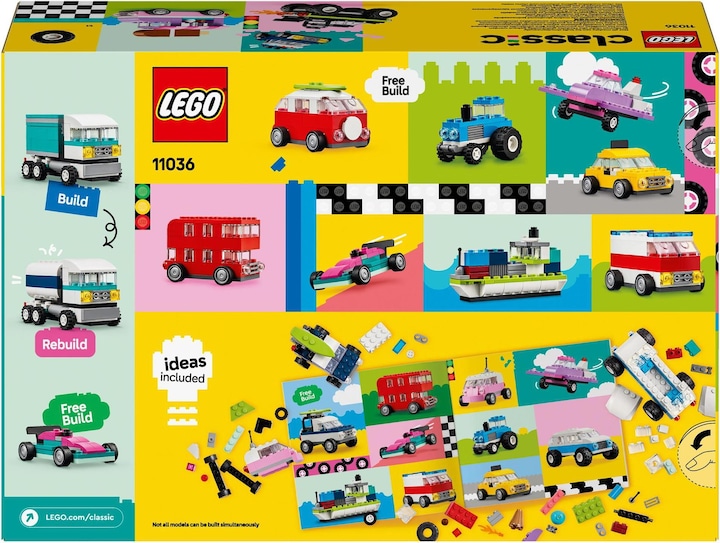 Actual product image LEGO 11036 Creative vehicles (11036, LEGO Classic)