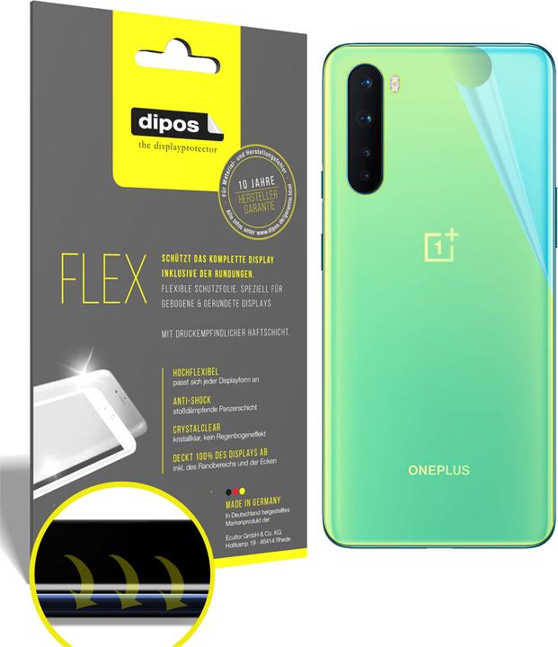 Produktbild Dipos Displayschutzfolie Full-Cover 3D (OnePlus Nord)