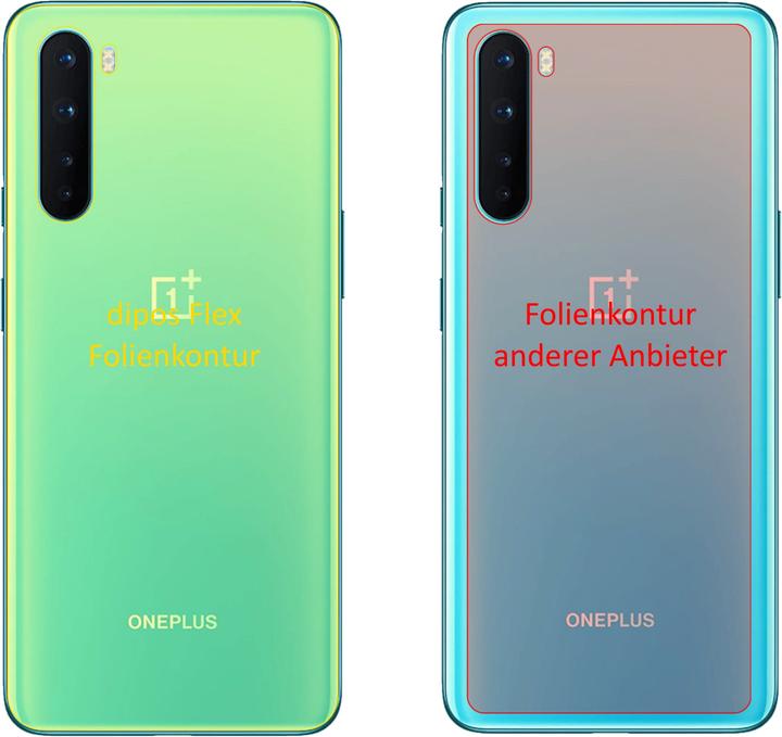 Produktbild Dipos Displayschutzfolie Full-Cover 3D (OnePlus Nord)