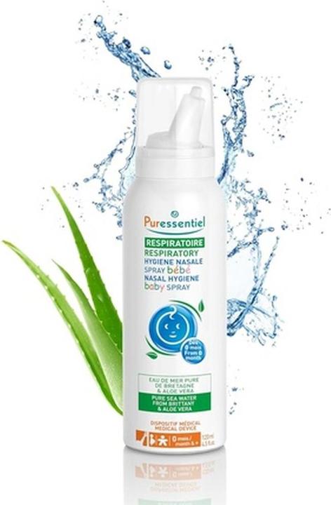 Actual product image Puressentiel Nasal sp Bab aloe ve 120ml (1 Piece)