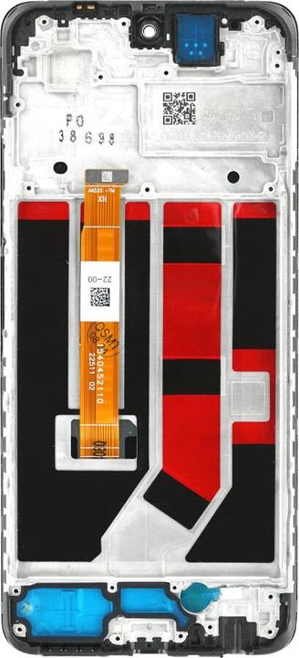 Produktbild OEM Display + Rahmen für Oppo A58 4G (CPH2577) schwarz (Display, A58 4G)
